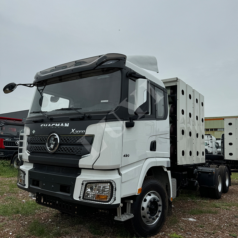 Uzbekistan CNG special truck SHACMAN's X3000 520-horsepower 6×4 dump truck