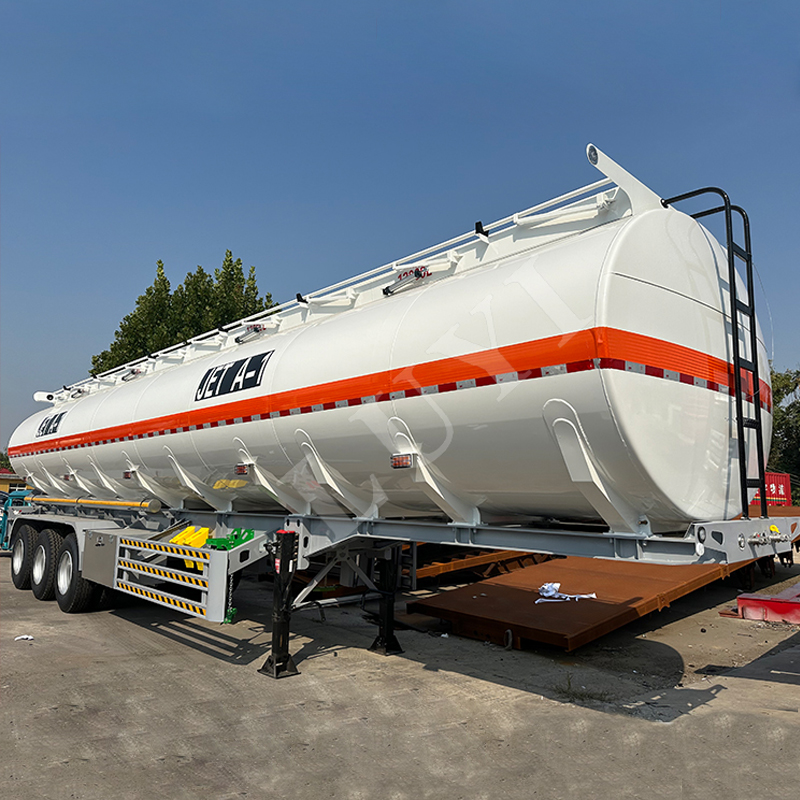 3 axle fuel tanker trailer
