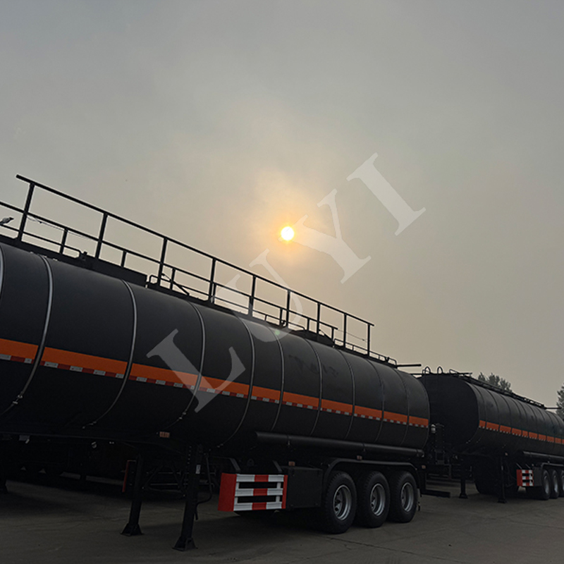 40000 liters insulated liquefied oil tanker