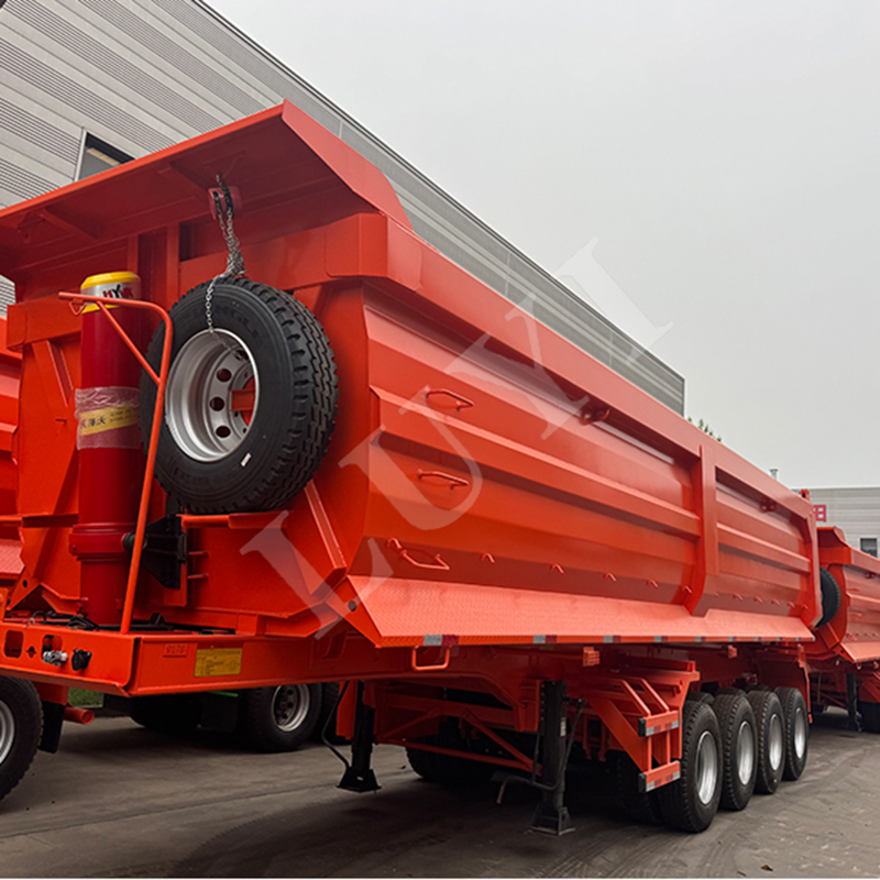 4 Axles U-Shape Rear Tipping S