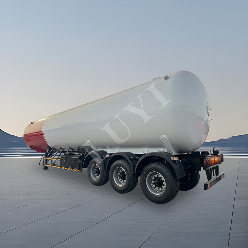 LPG liquefied gas tanker semi-