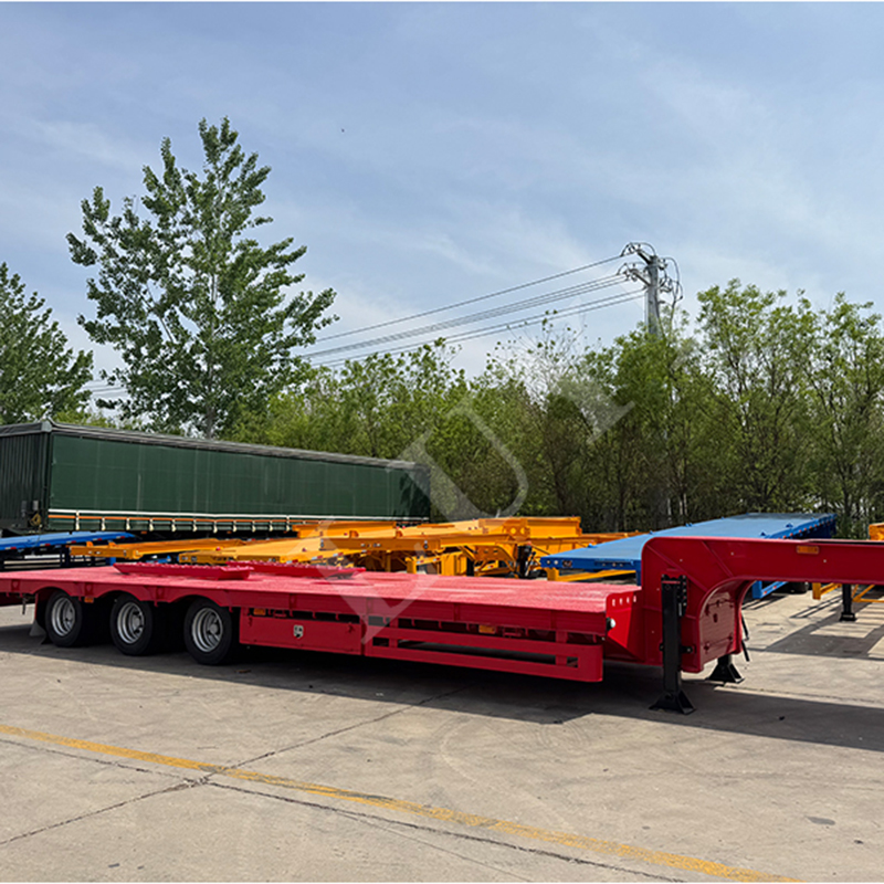 11 meter 3 axle lowbed semi tr