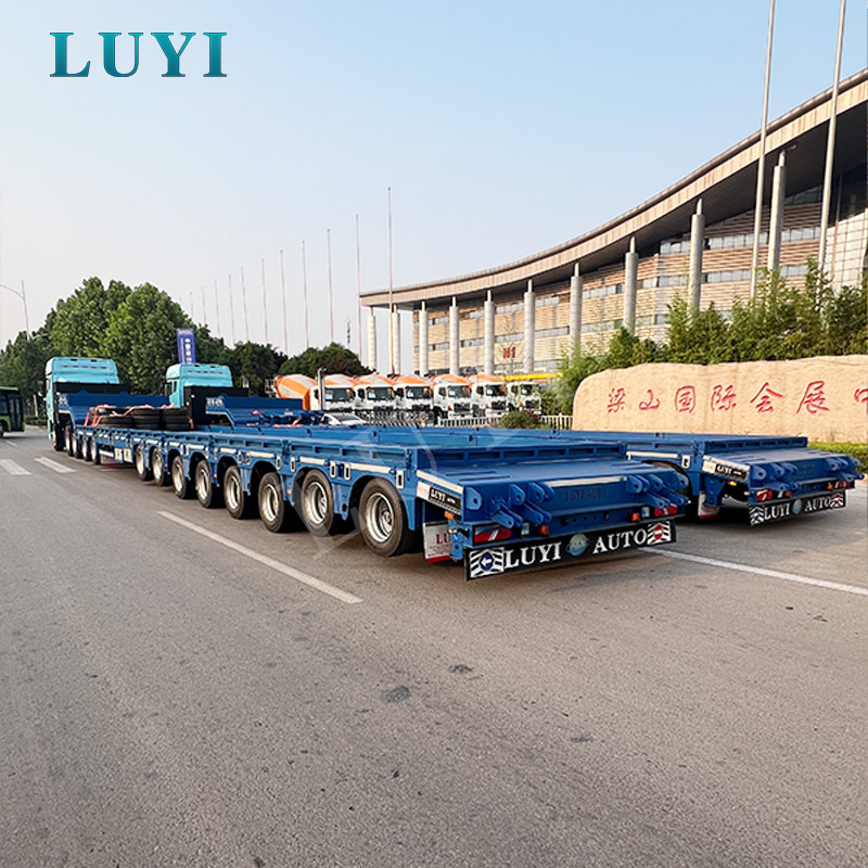 10-axis sliding low flatbed customizable