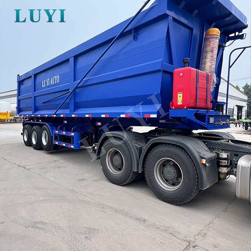 3 Axles Rear Dump Semi-Trailer