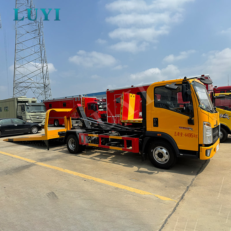 Sinotruk Howo Flat Plate Rescue Vehicle 