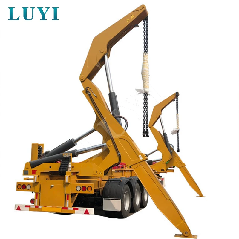 LUYI 3-Axle Hydraulic Containe
