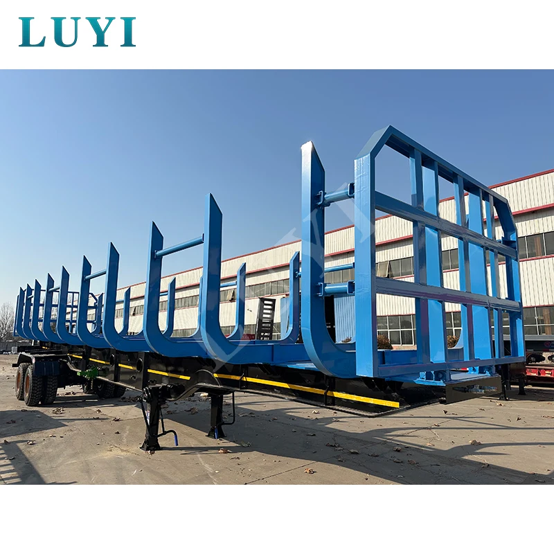 LUYI 2 Axle U-Shape Timber Log
