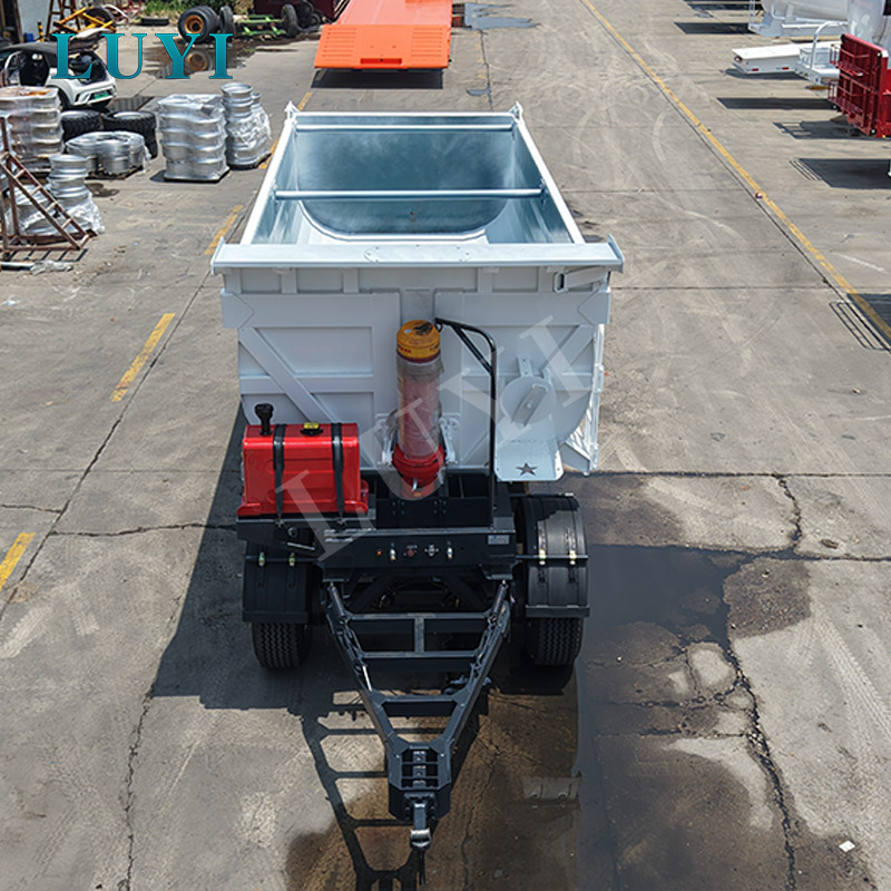  New LUYI 13 Meter Tri-Axle U Shape Rear