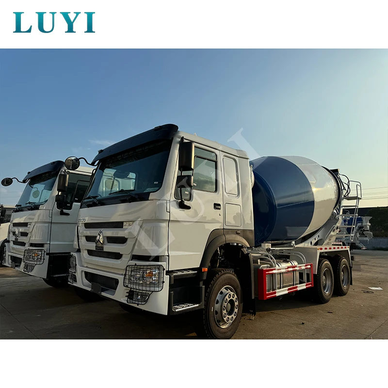 6×4 Concrete Mixer Truck With Portable L