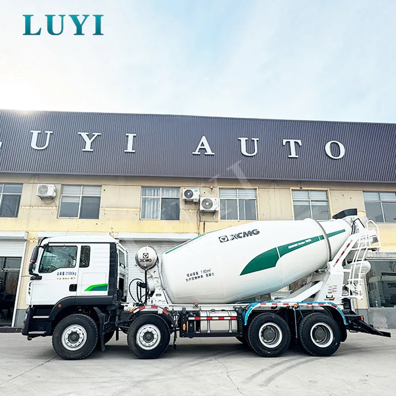 HOWO TX Cement Mixer Truck Hydraulic Con