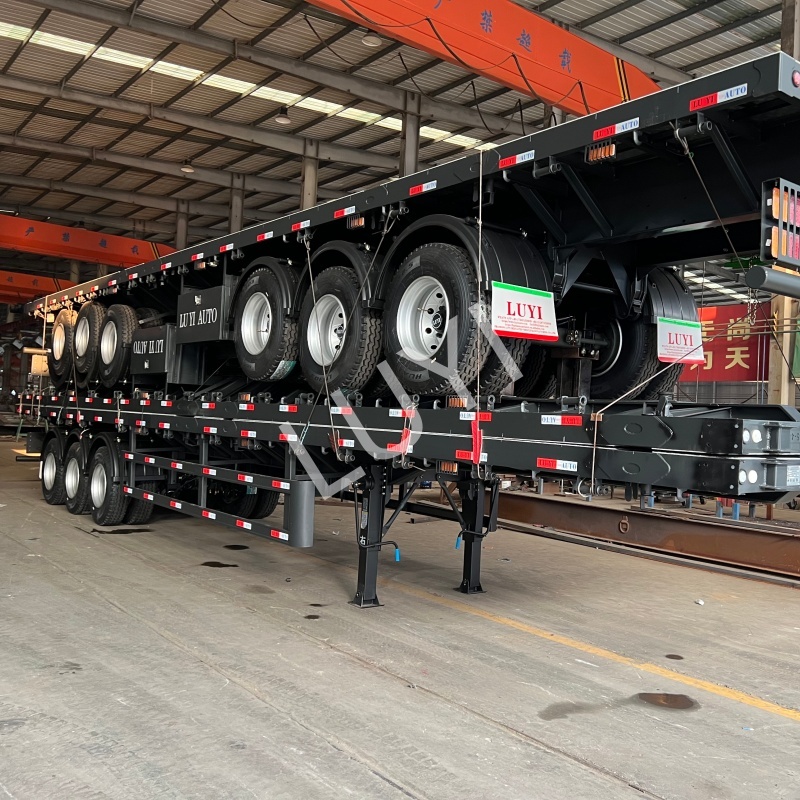 LUYI 3-Axis Container Flatbed 