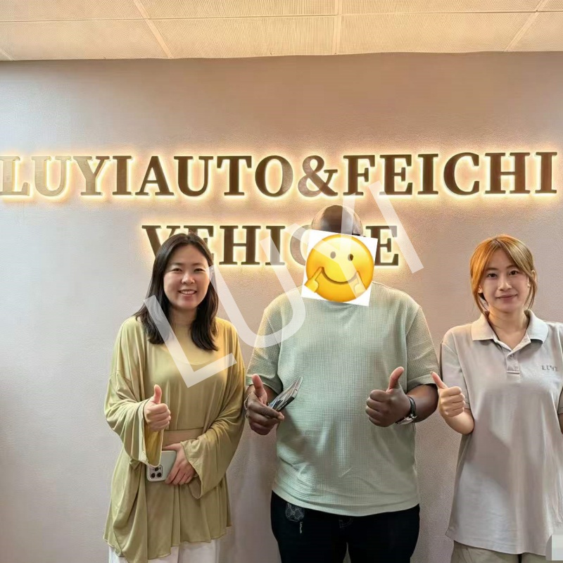 Ghana Client Visits LUYI Guang