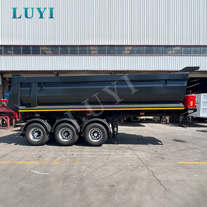 Heavy Duty Three Axle Hydraulic End Tipp