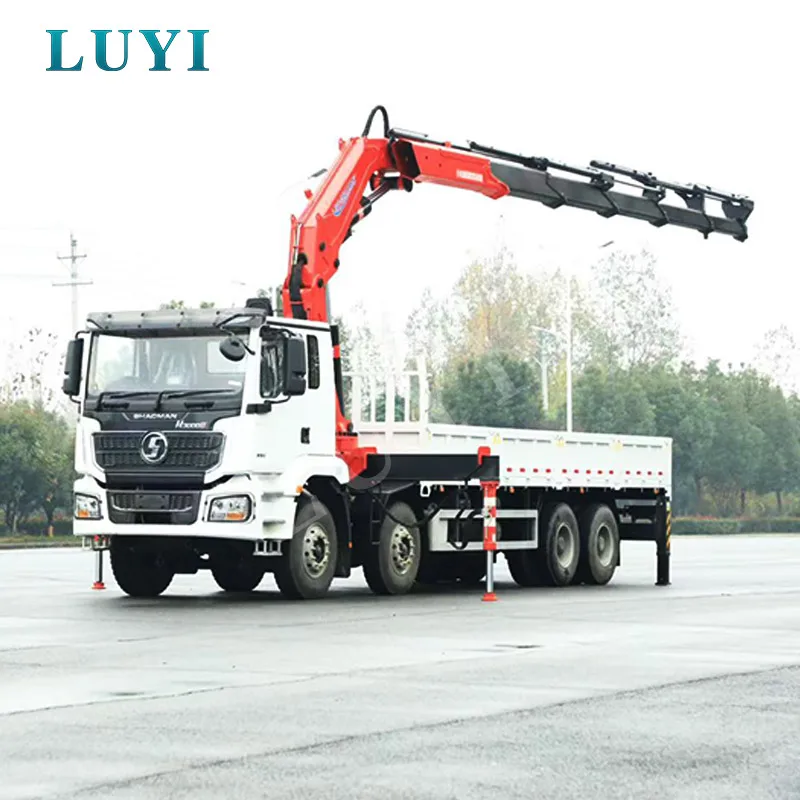 Shacman Delong 8x4 Truck Mounted Crane C