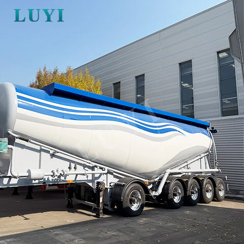 LUYI 40 Cubic Meter Bulk Cement Tanker S