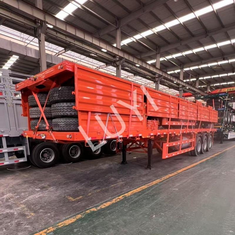 LUYI 3‑Axle High‑Sided Semi‑Tr