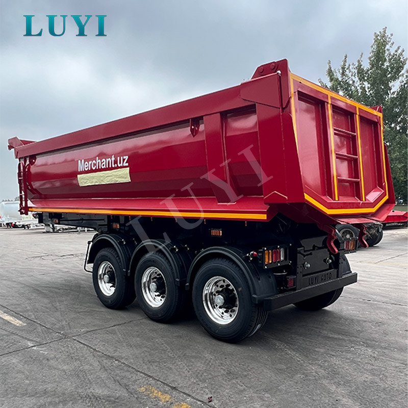 Three Axle Rear Tipping Semi Trailer U T
