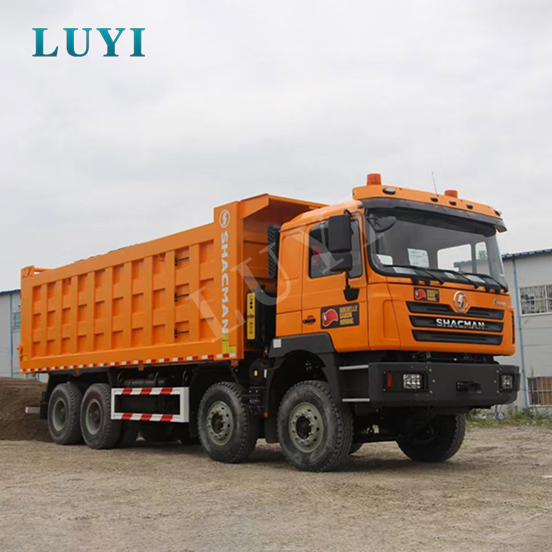 SHACMAN F3000 8x4 dump truck cross rib l
